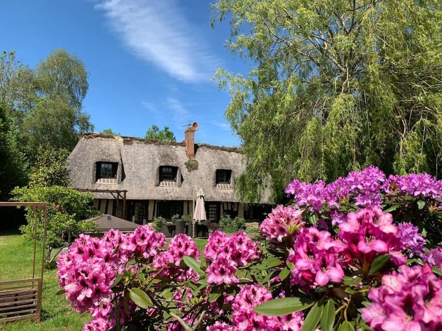 Chaumiere Familiale Weekend & Vacances Paisible Saint-Philbert-sur-Risle Экстерьер фото